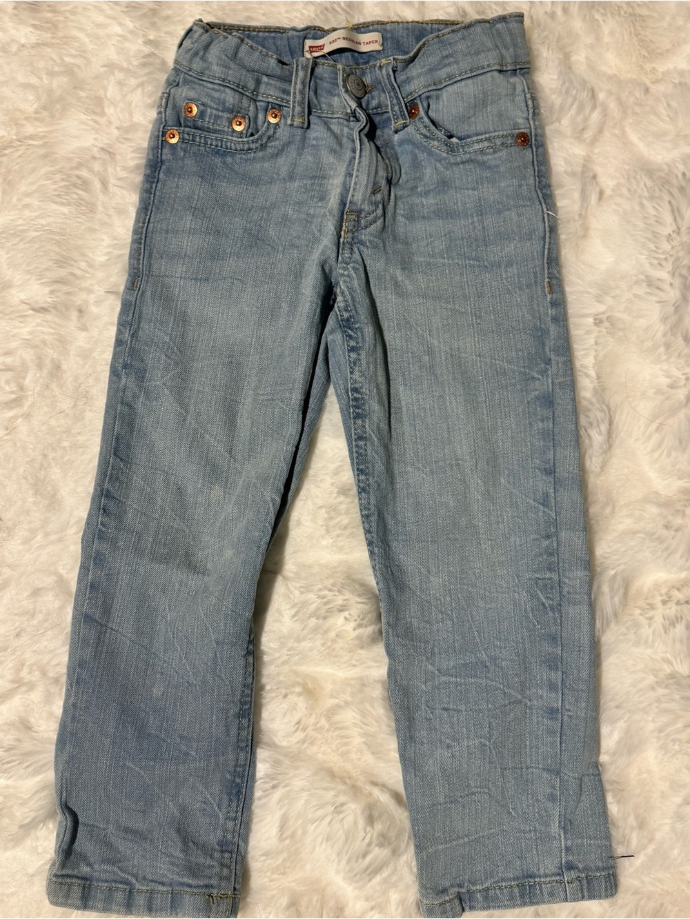 Levi's Light Blue 502 Regular Taper Kids Jeans